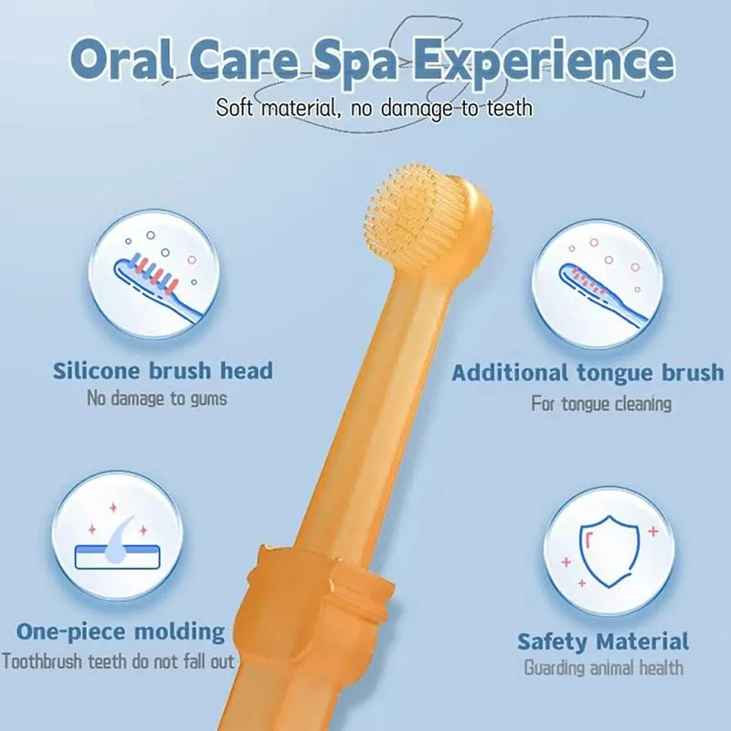 Teeth Whitening Dog Cat Silicone Soft