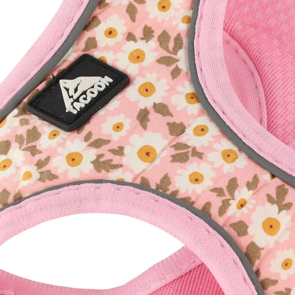 Cat Accessories Floral Pet Harness Reflective