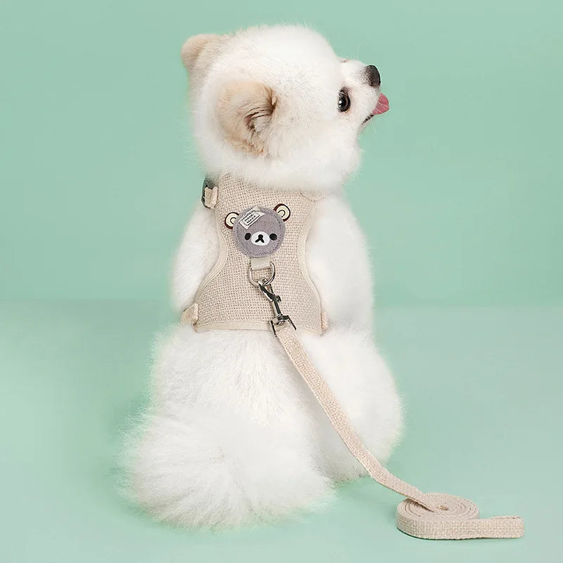 Dog Harness & Leash Set
