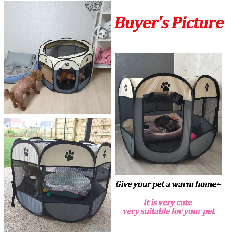 S/M/L Cat Delivery Room Detachable Summer