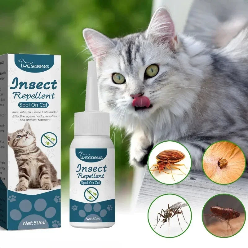 50ml Pet Anti Flea Tick Agent