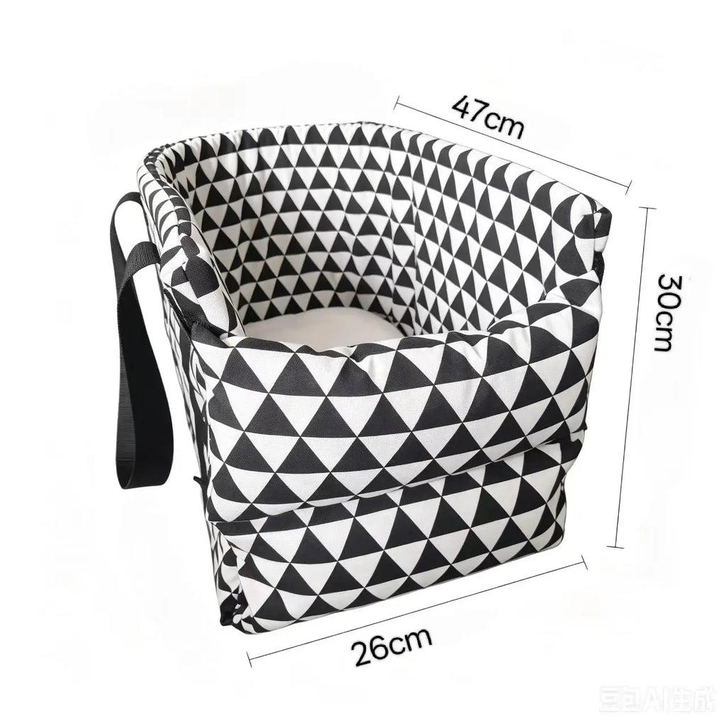 Portable Car Pet Carrier Handheld Small