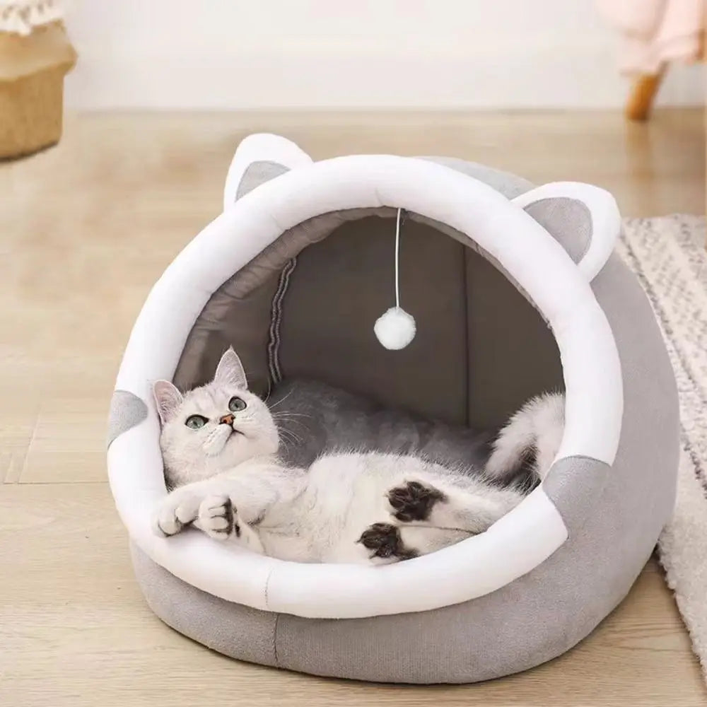 Cute Cushion Cat Sleeping Beds Semi