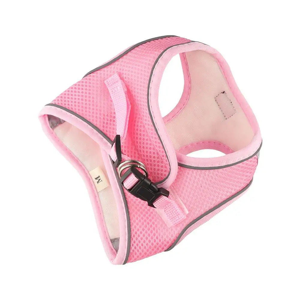 Cat Accessories Floral Pet Harness Reflective