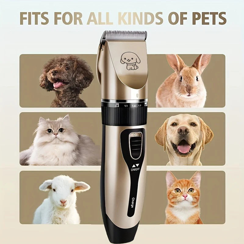 Pet Hair Trimmer Kit Electric Precision