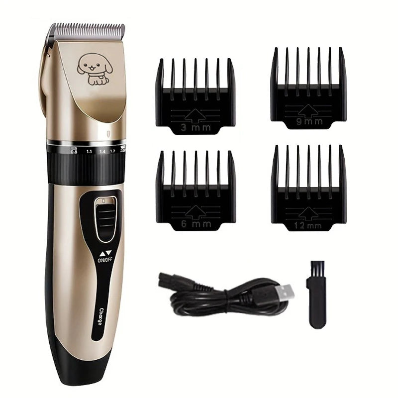 Pet Hair Trimmer Kit Electric Precision