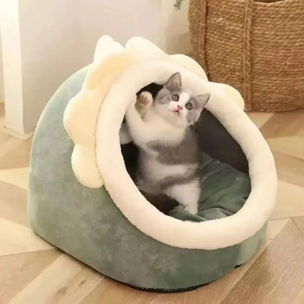 Cute Cushion Cat Sleeping Beds Semi