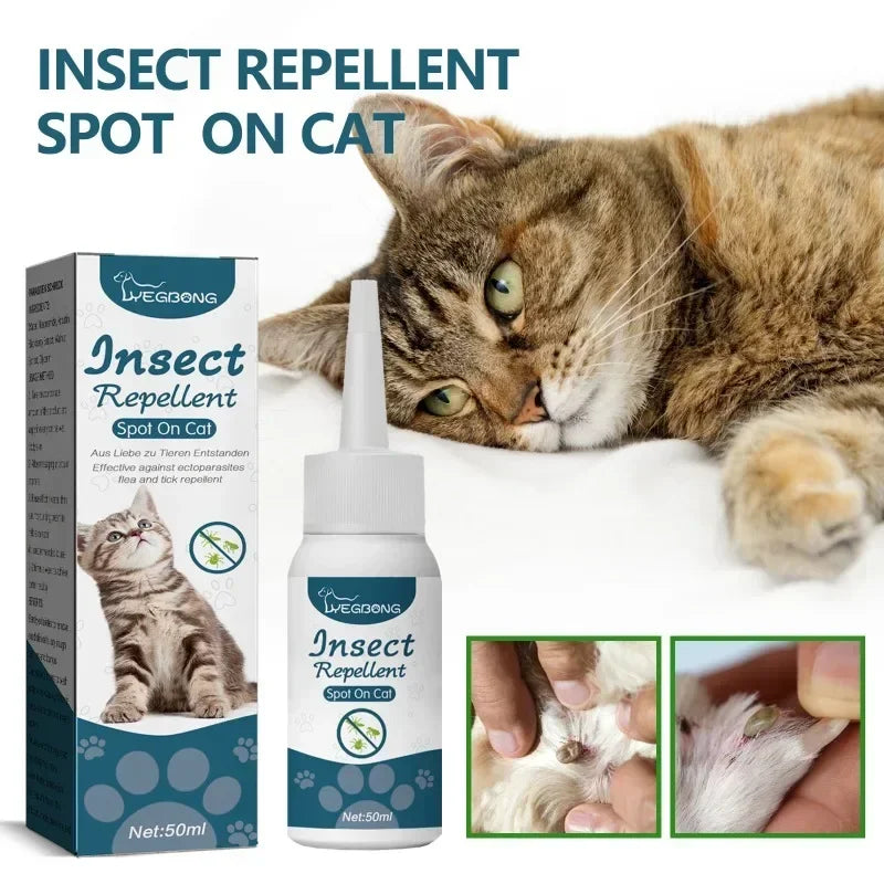 50ml Pet Anti Flea Tick Agent