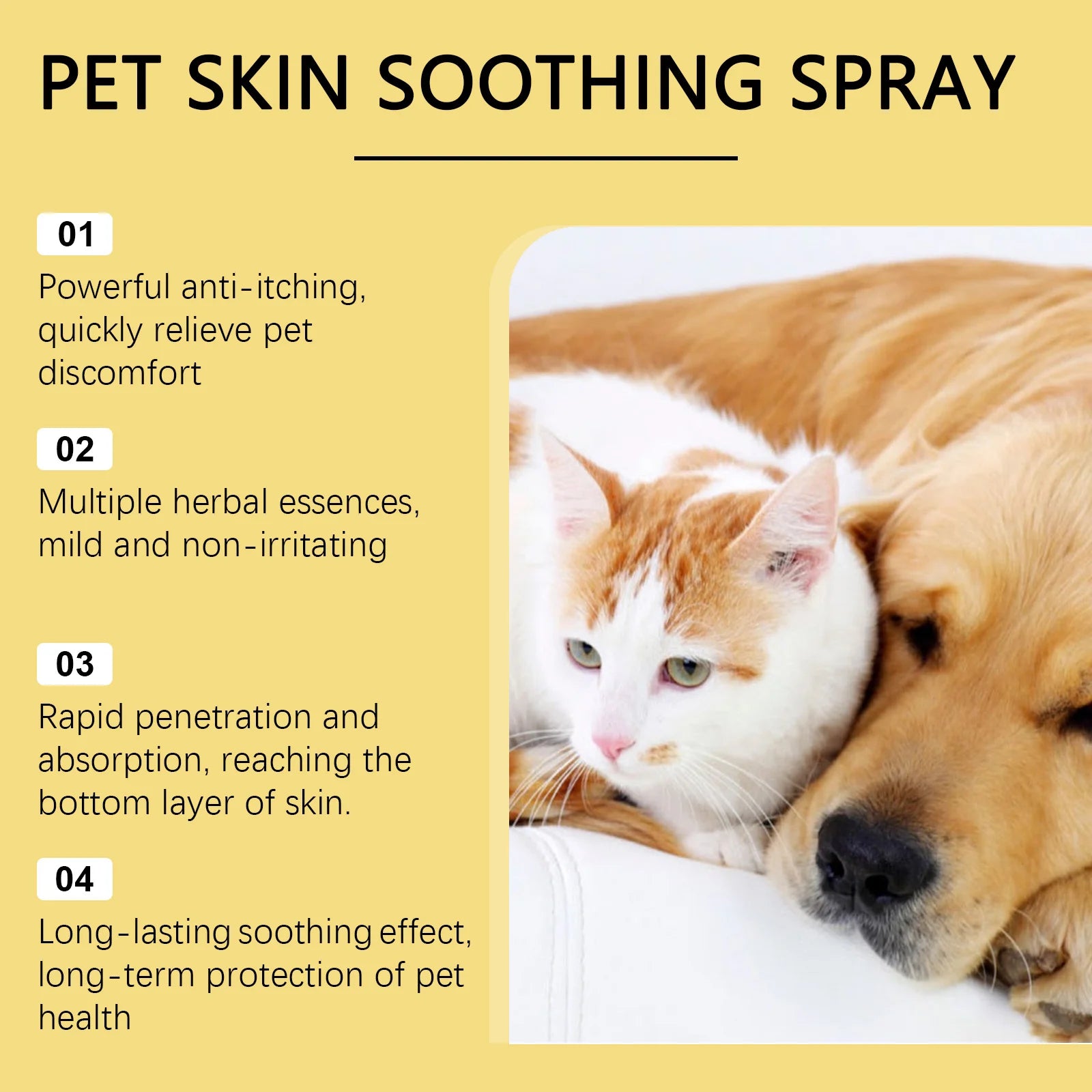 Pet Skin Care Spray Relieve Discomfort