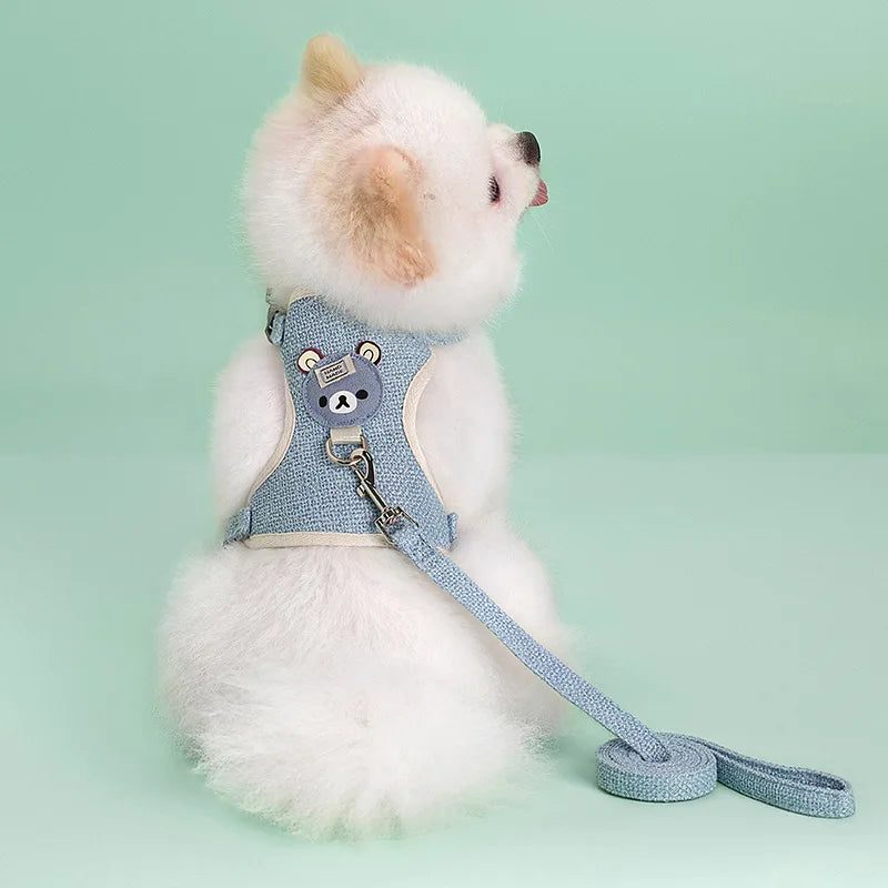 Dog Harness & Leash Set