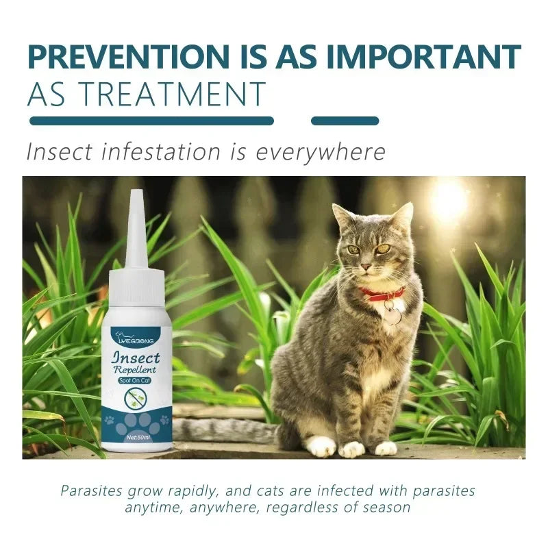 50ml Pet Anti Flea Tick Agent