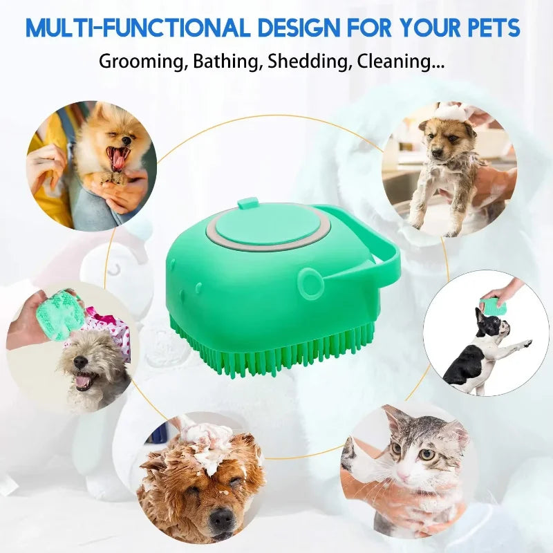 Pet Accessories for Dogs Shampoo Massager