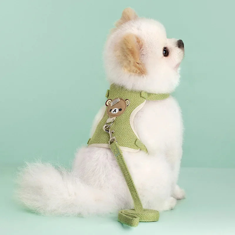 Dog Harness & Leash Set