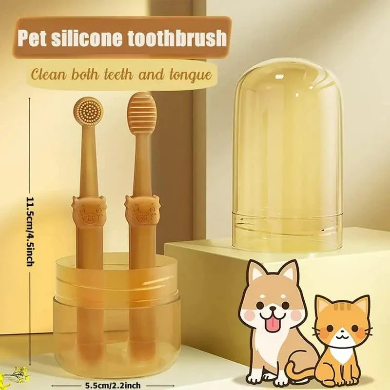 Teeth Whitening Dog Cat Silicone Soft