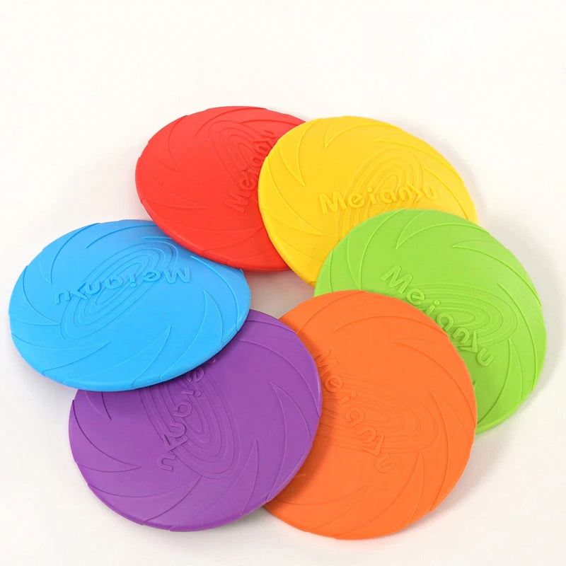 Dog Toys Silicone Flying Disc Fashion