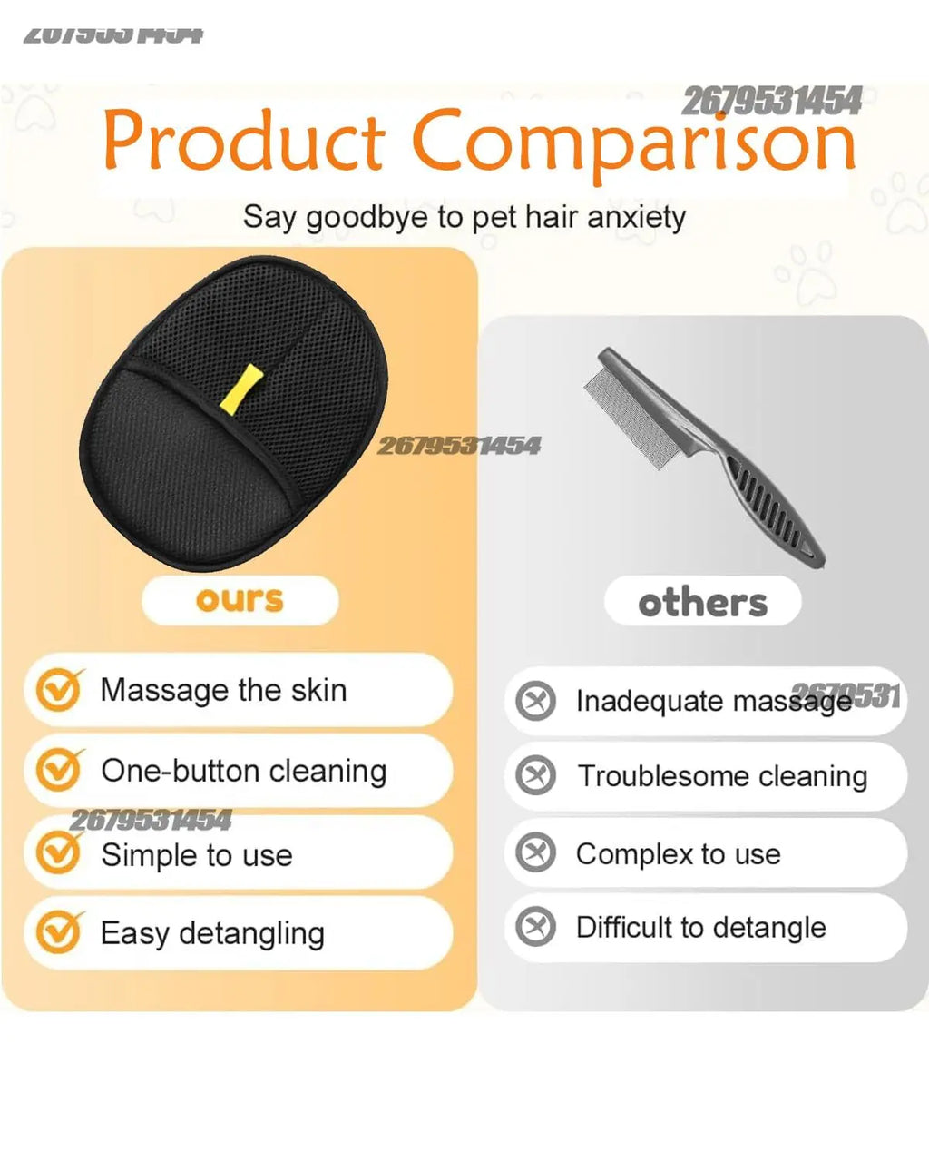 2 in 1 Pet Hair Removal