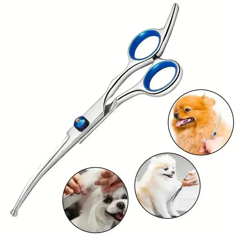 Ambidextrous Pet Safe Scissors Stainless Steel