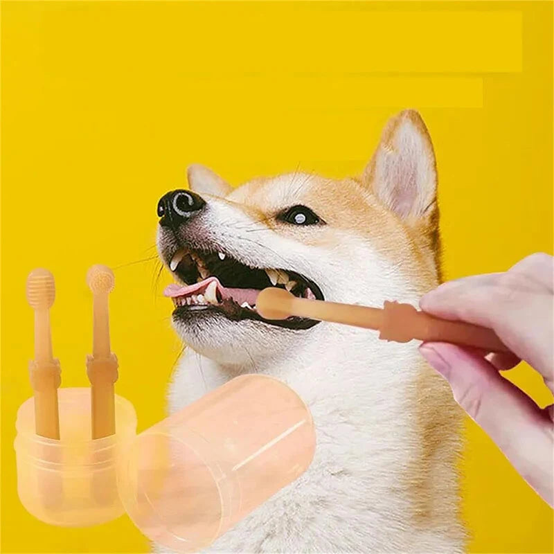 Teeth Whitening Dog Cat Silicone Soft