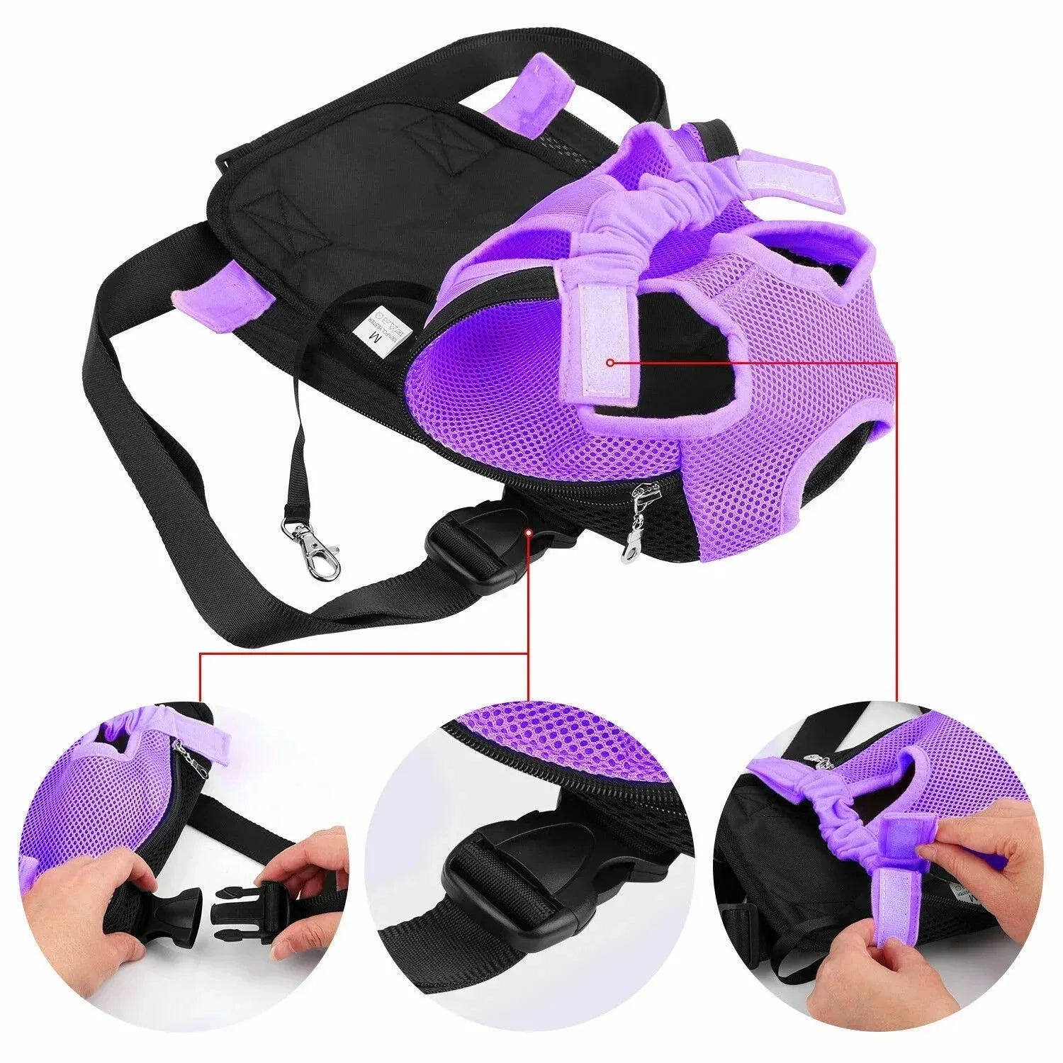 Pet Backpack Accessories Dog Pets Dogs Carriers Transport Bag Things Basket Cats Bags Carrying For Supplies Products