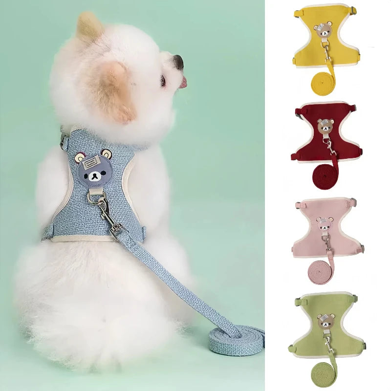 Dog Harness & Leash Set