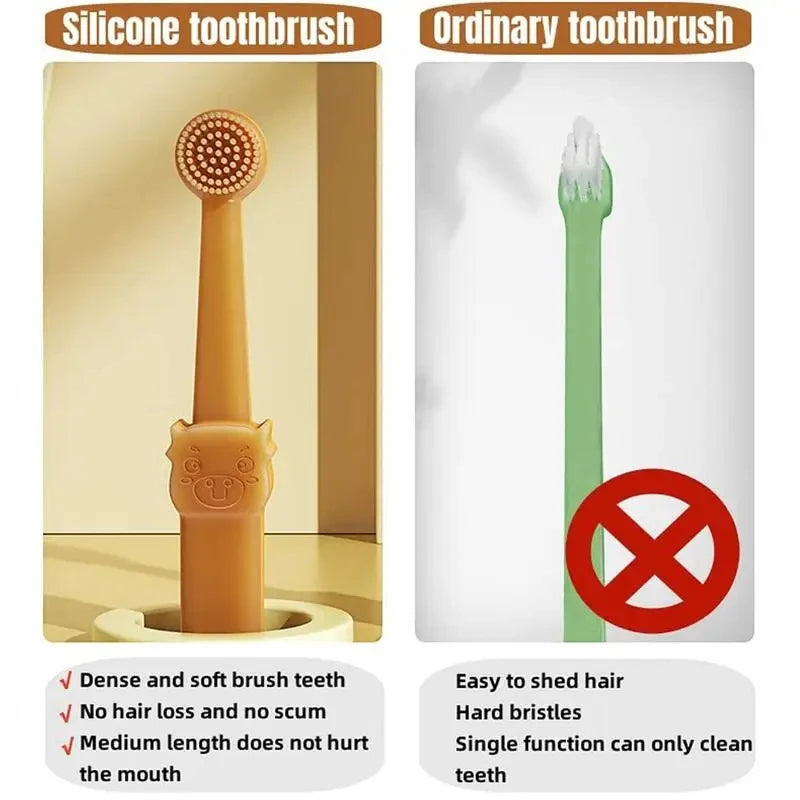 Teeth Whitening Dog Cat Silicone Soft