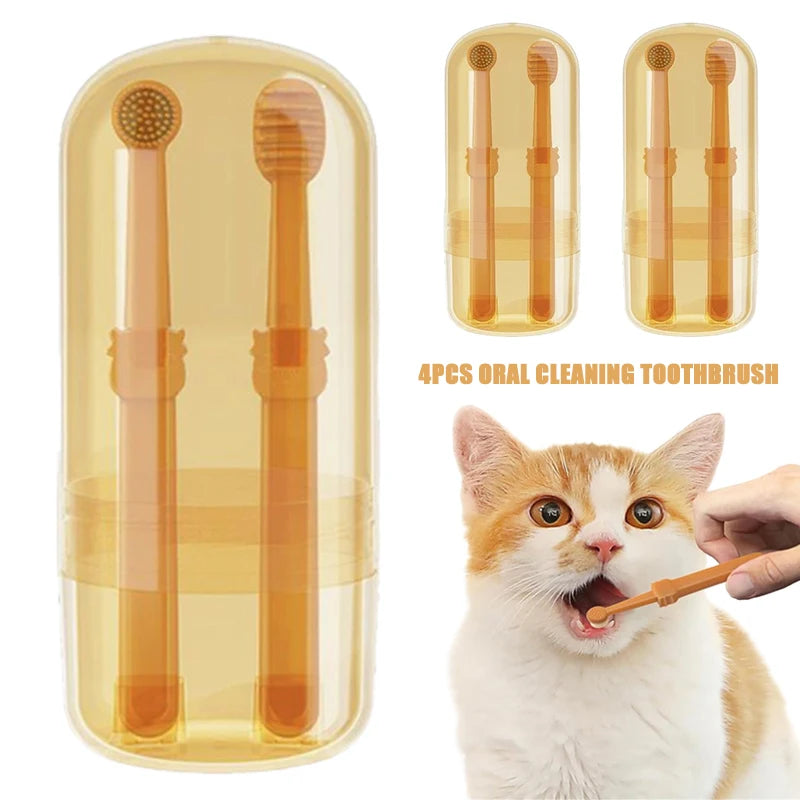 Teeth Whitening Dog Cat Silicone Soft