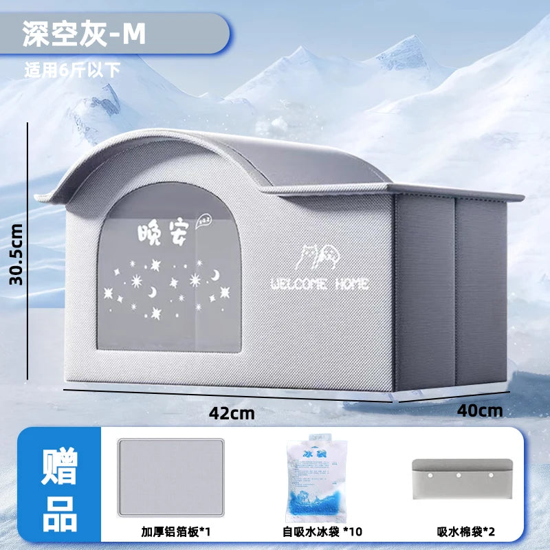 Cat Air Conditioning House Summer Cat