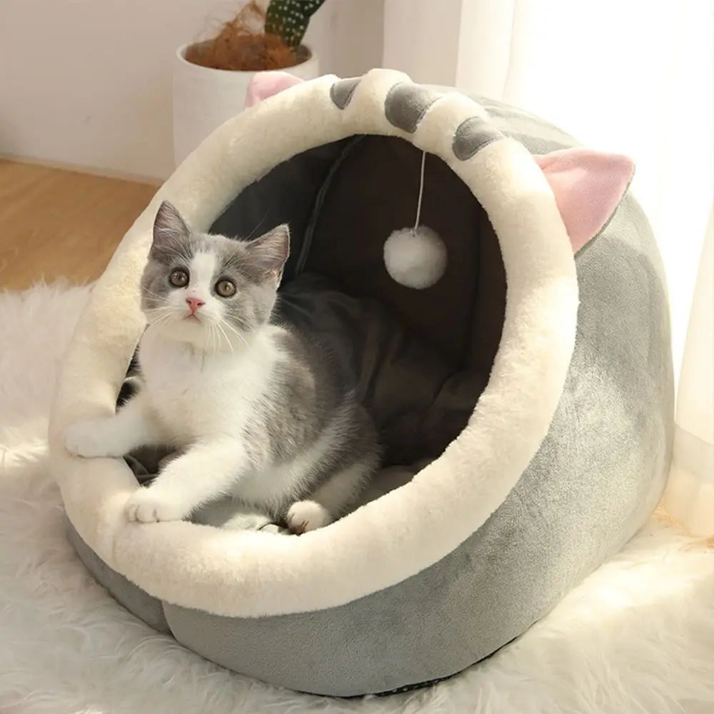 Cute Cushion Cat Sleeping Beds Semi