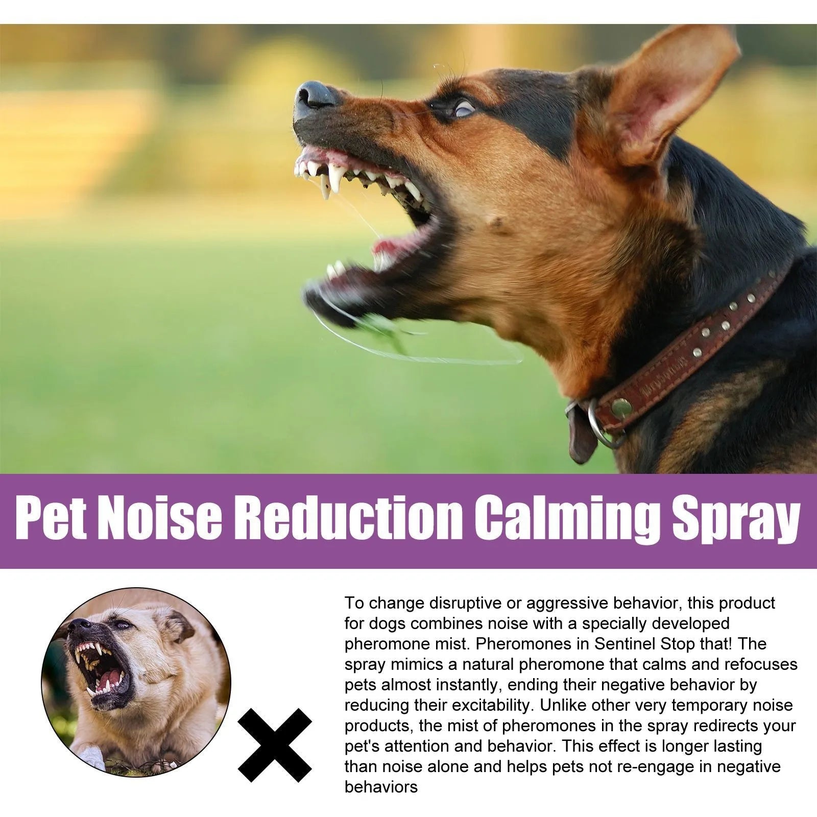 50ml Pet Relaxants Dog Noise Reduction