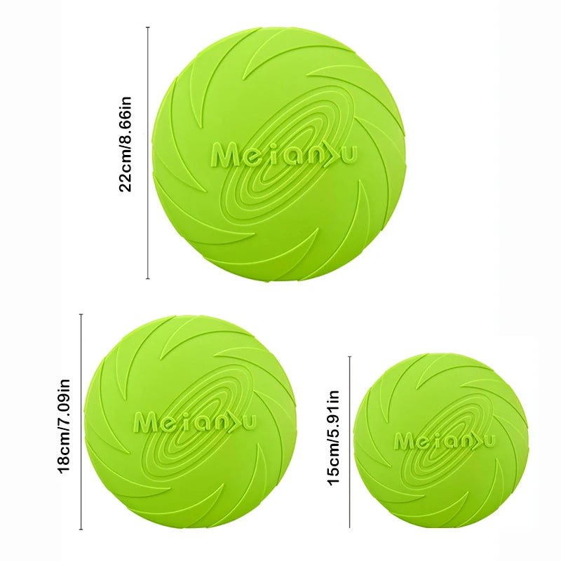 Dog Toys Silicone Flying Disc Fashion