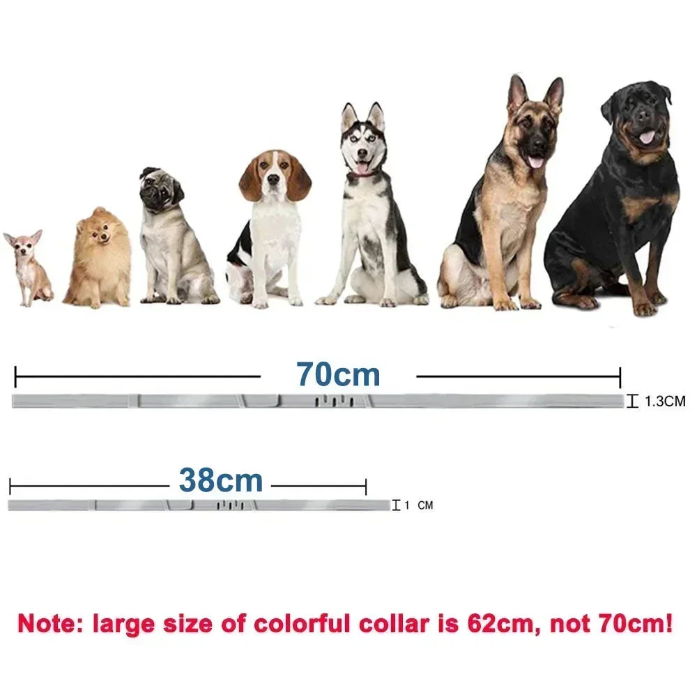 Adjustable Plastic Dog Collar Waterproof Pet