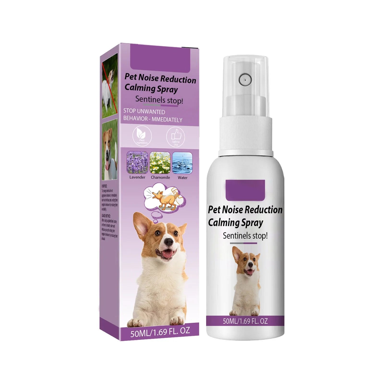 50ml Pet Relaxants Dog Noise Reduction