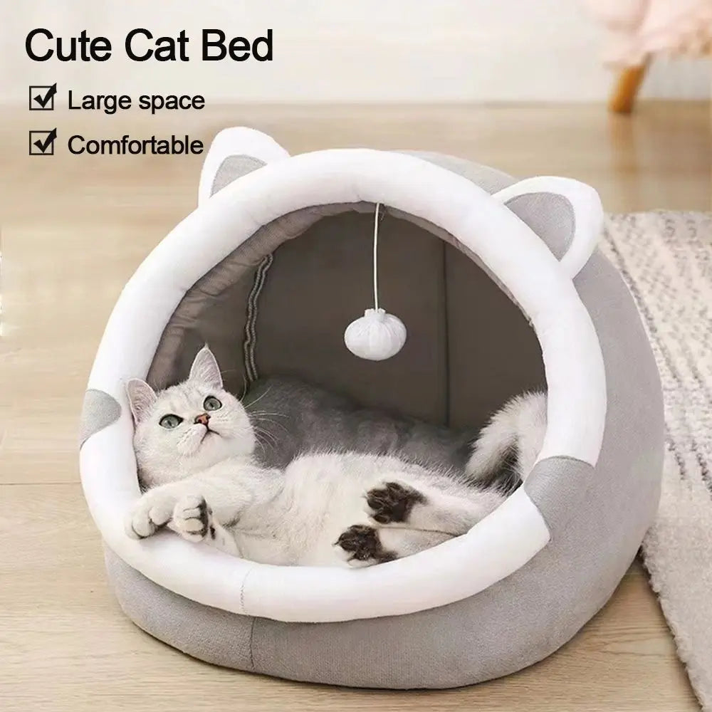 Cute Cushion Cat Sleeping Beds Semi