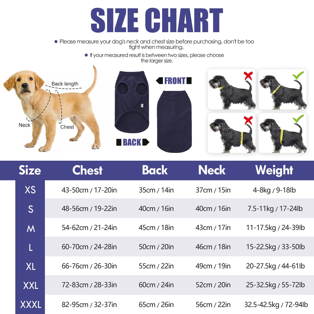 Fleece Dog Sweater,Stretchy Pullover Soft Dog