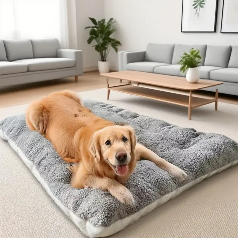 BOOTEELY Extra Large Plush Dog Bed