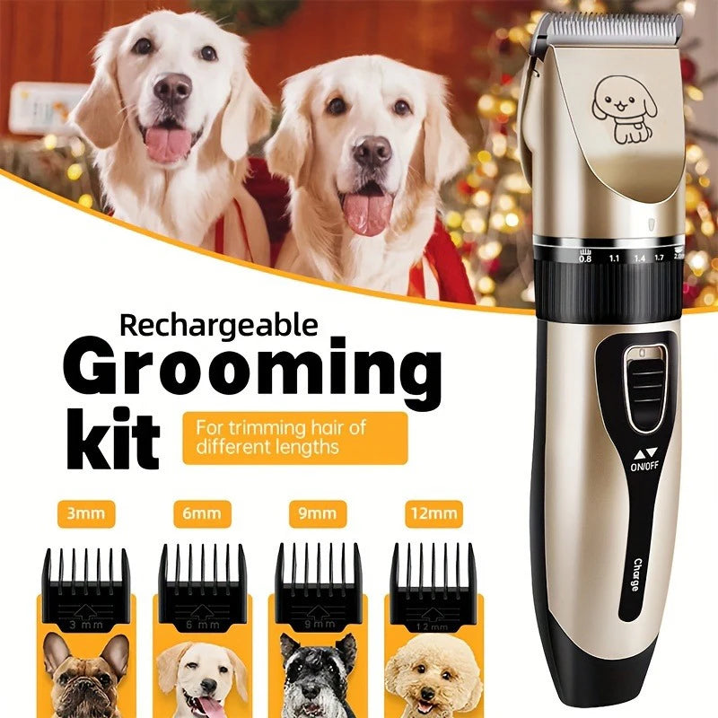Pet Hair Trimmer Kit Electric Precision